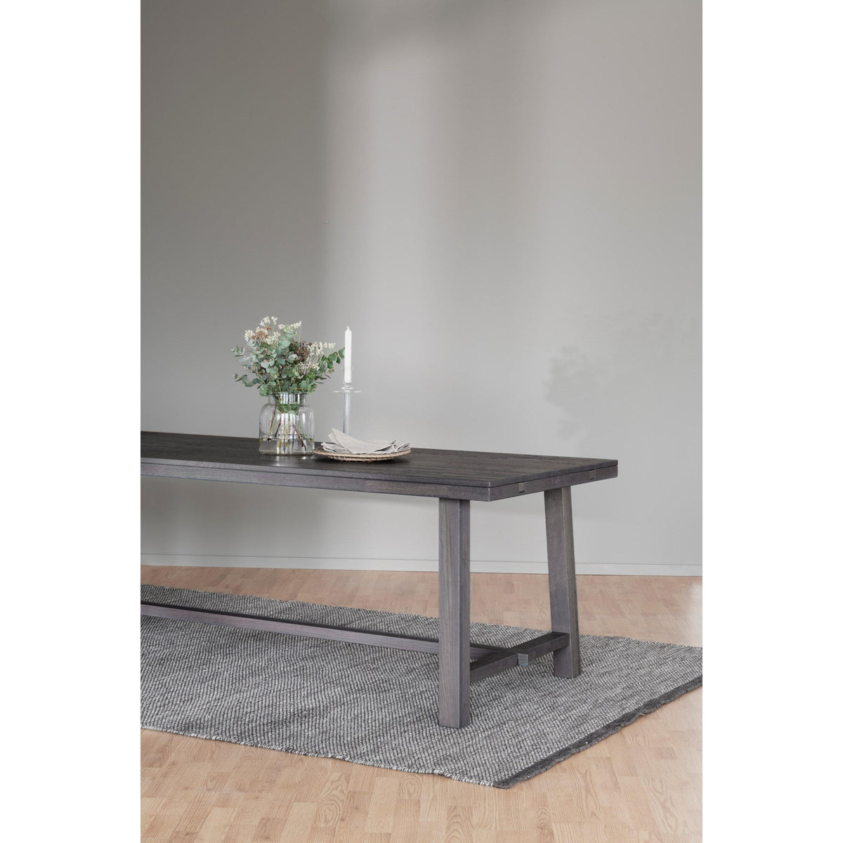 BROOKLYN Matbord mörkbrun 170-220 cm