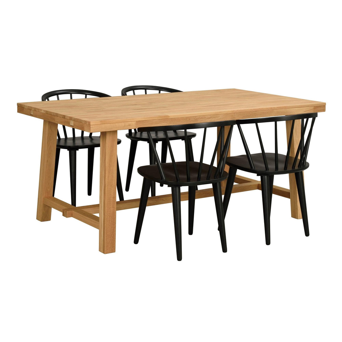 BROOKLYN Matbord oljad ek 170-220 cm