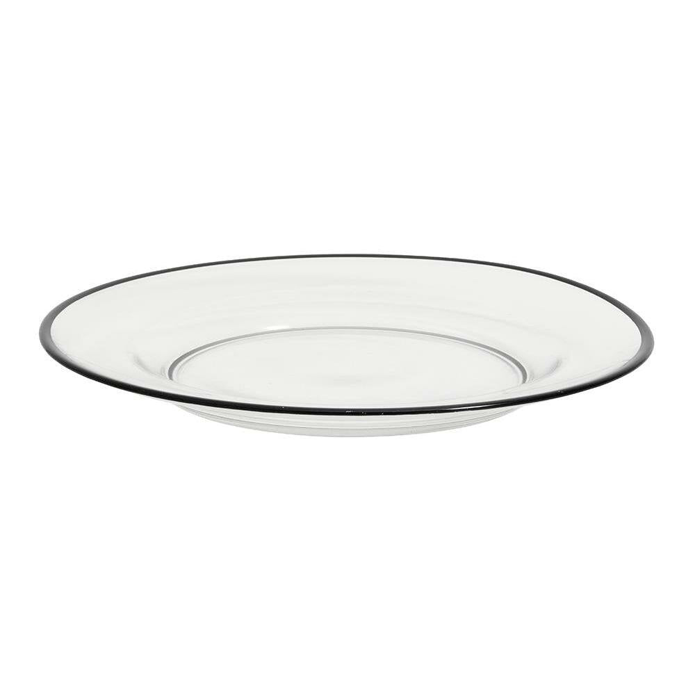 Black Rim Tallrik, 20cm