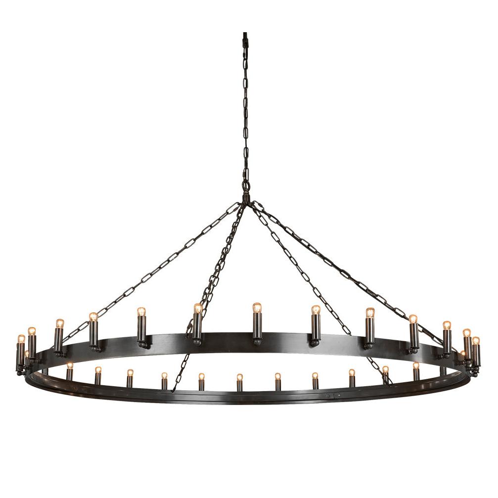 CROWN Large Taklampa, antik | Artwood