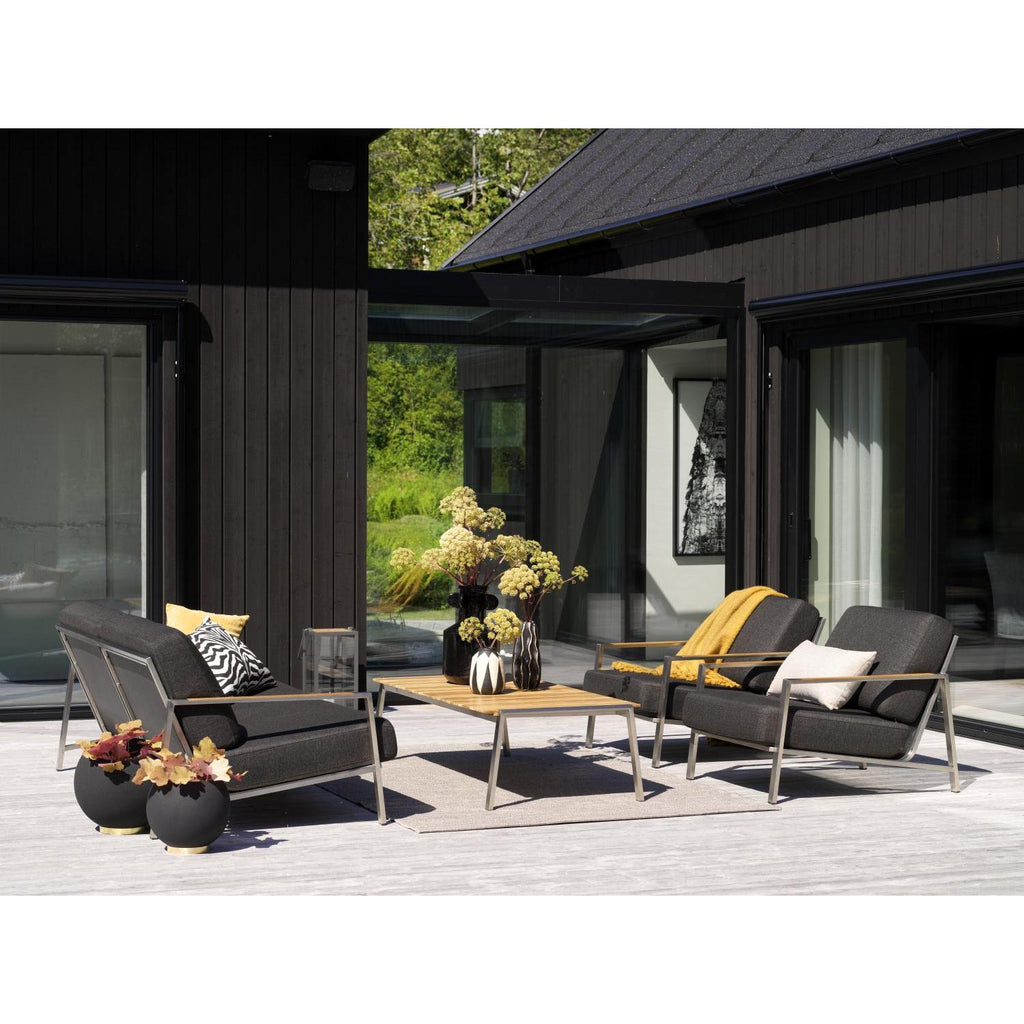 NAOS Soffbord utomhus, natur 140x75 cm | Brafab