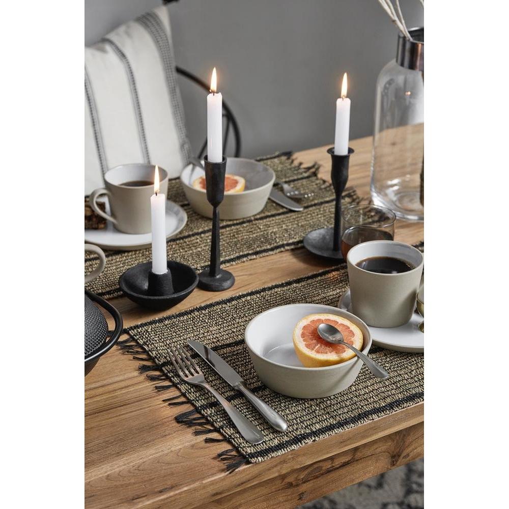NORDAL Stoneware tallrik, beige 22cm