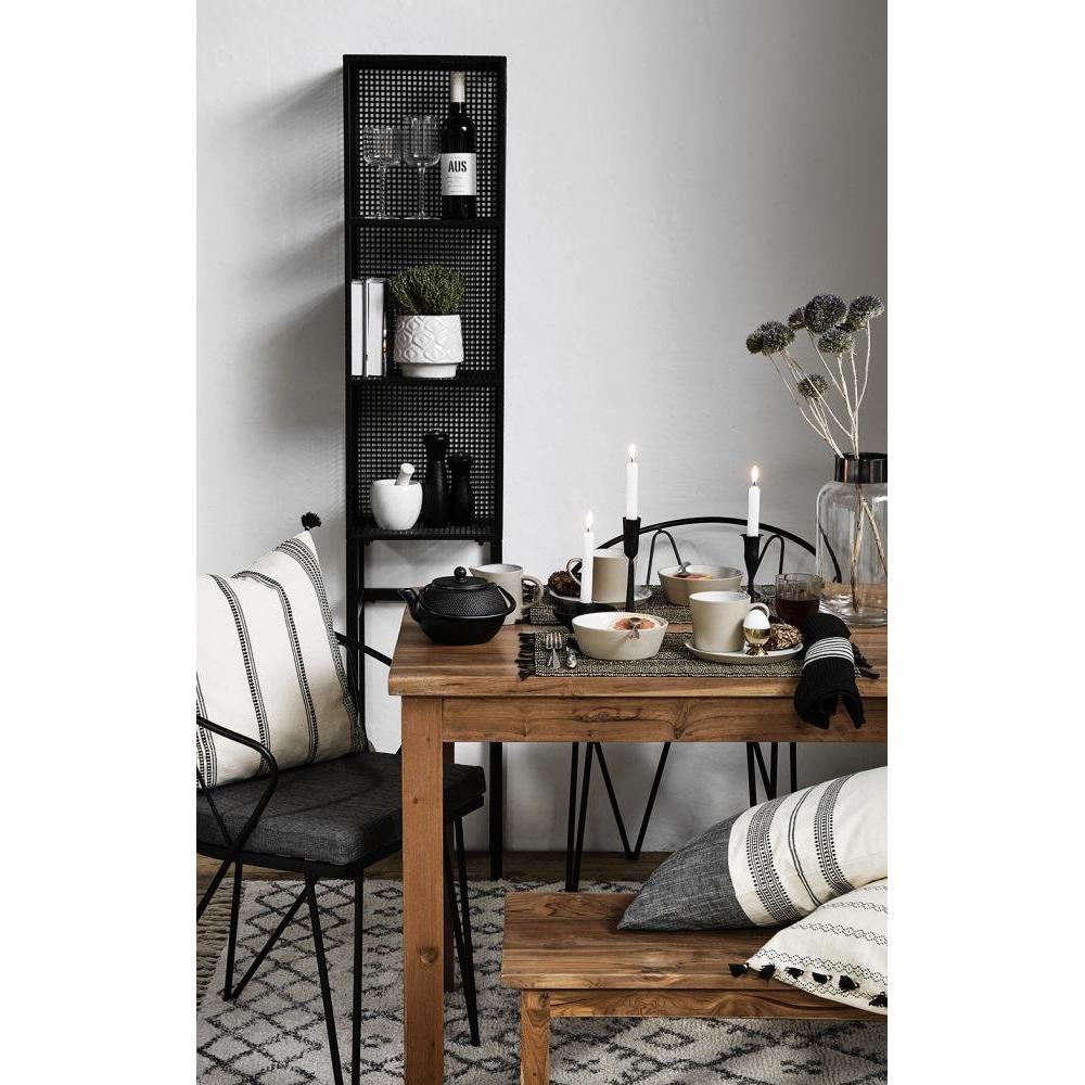 NORDAL Stoneware tallrik, beige 22cm